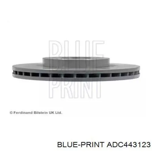 Передние тормозные диски ADC443123 Blue Print