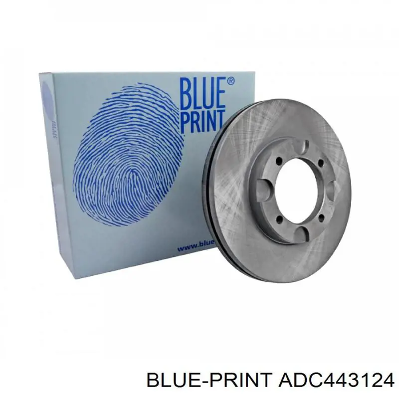 Передние тормозные диски ADC443124 Blue Print