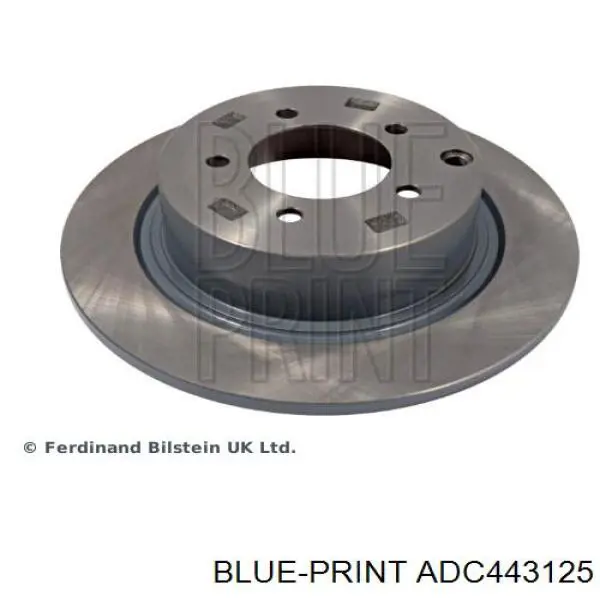 Тормозные диски ADC443125 Blue Print