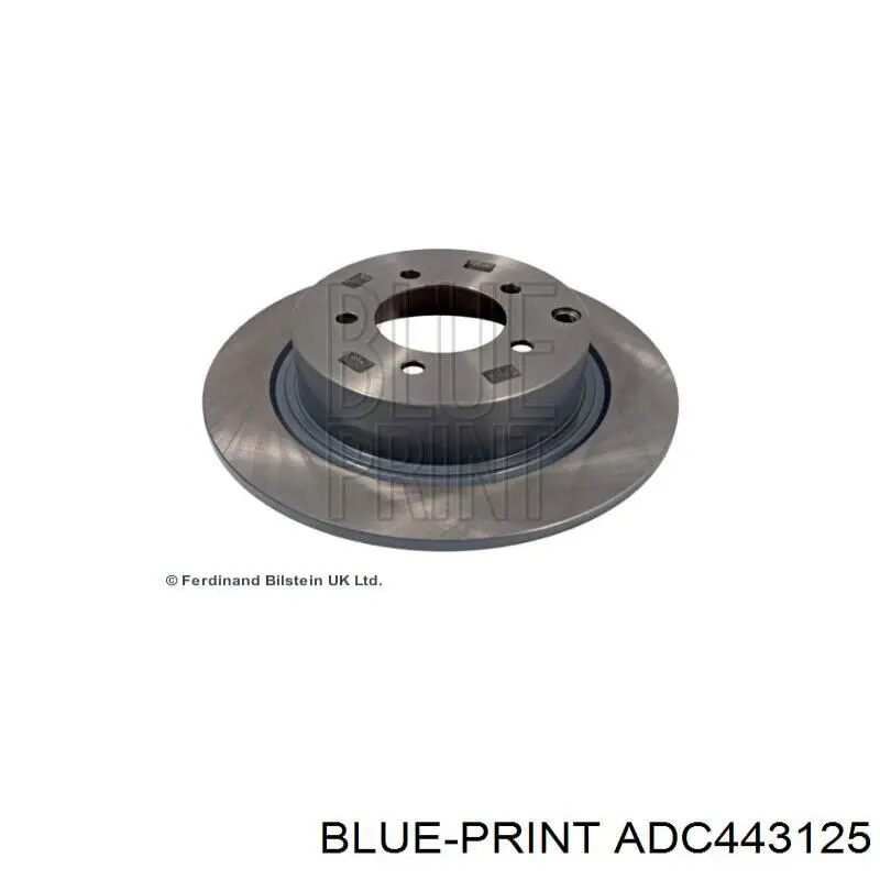 Купить ADC443125 Blue Print Диск тормозной задний