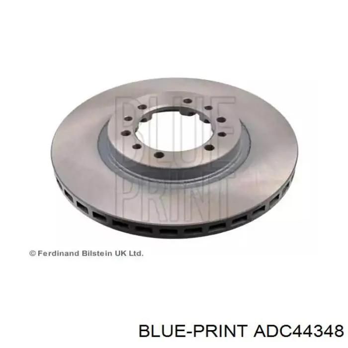 Передние тормозные диски ADC44348 Blue Print