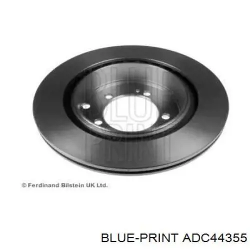 Disco de freno trasero ADC44355 Blue Print