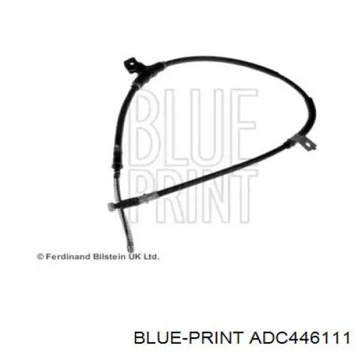 Трос ручного тормоза задний левый Blue Print ADC446111