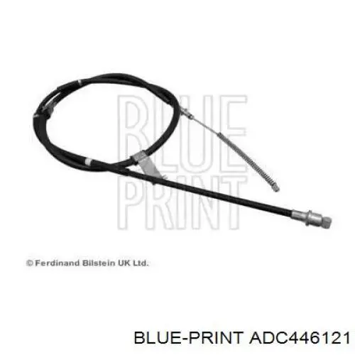 ADC446121 Blue Print трос ручного тормоза задний левый