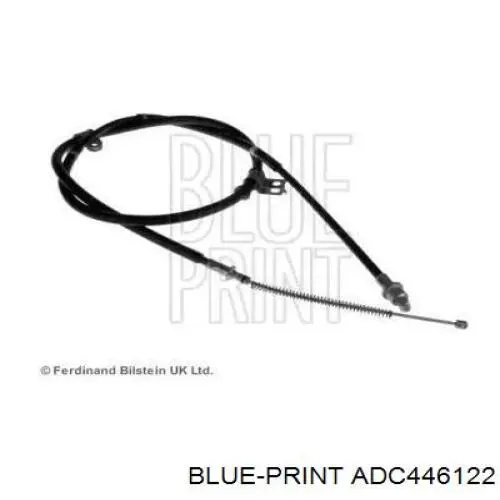 Трос ручного тормоза задний правый Blue Print ADC446122