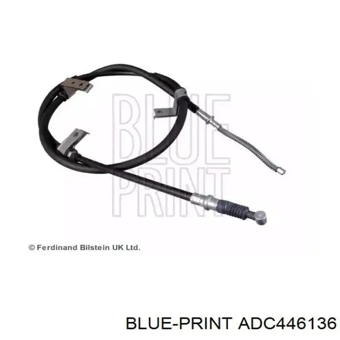 Трос ручного тормоза задний правый Blue Print ADC446136