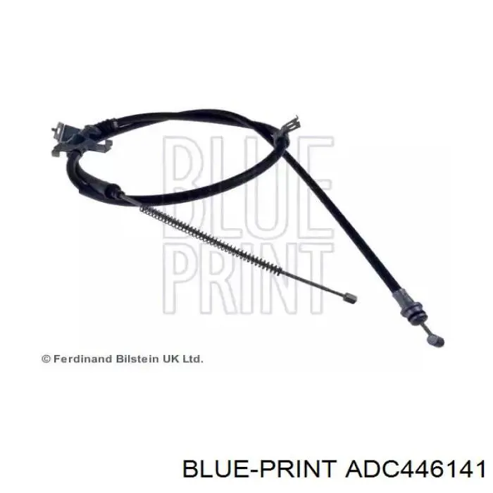 Трос ручного тормоза задний левый Blue Print ADC446141