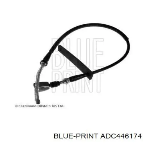 Трос стояночного тормоза задний правый Blue Print ADC446174 цена, от 15.30 USD