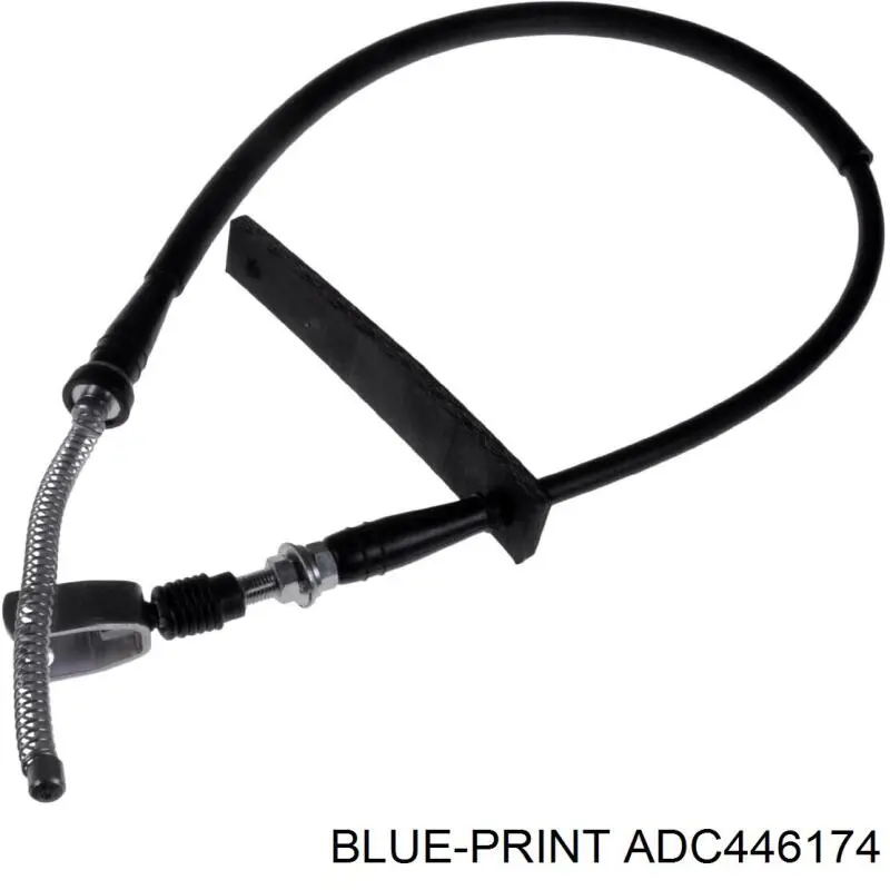 ADC446174 Blue Print Трос ручного тормоза задний, правый