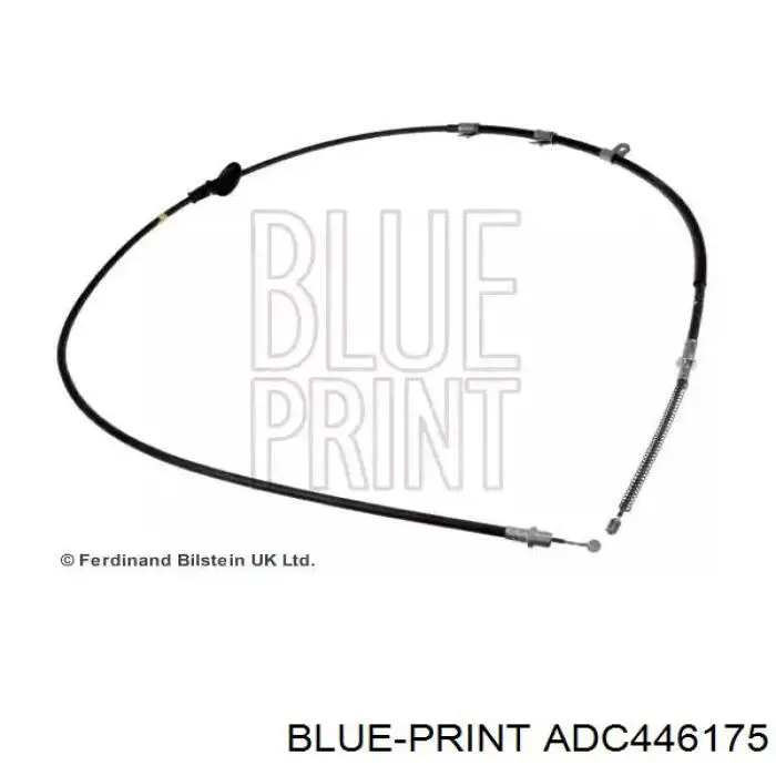 Трос ручного тормоза задний левый Blue Print ADC446175