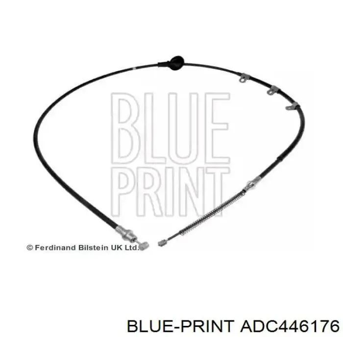 Трос ручного тормоза задний правый Blue Print ADC446176
