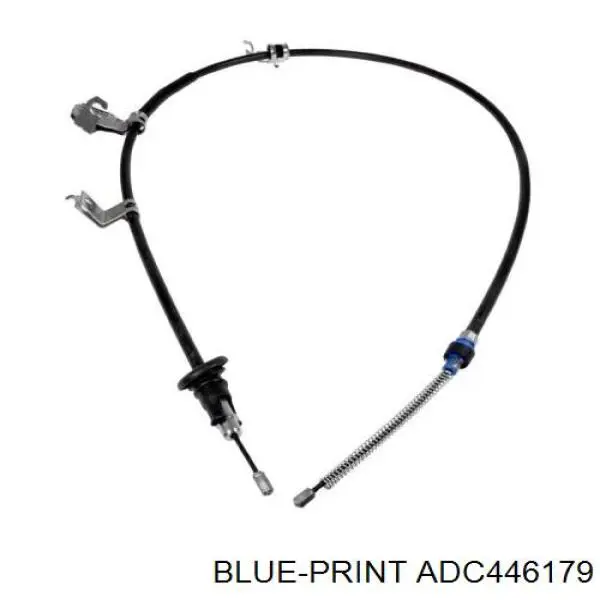 Трос ручного тормоза задний левый Blue Print ADC446179