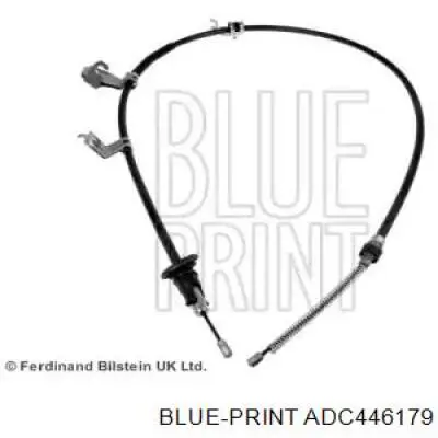 Трос ручного тормоза задний Blue Print ADC446179 цена, от 33.69 USD