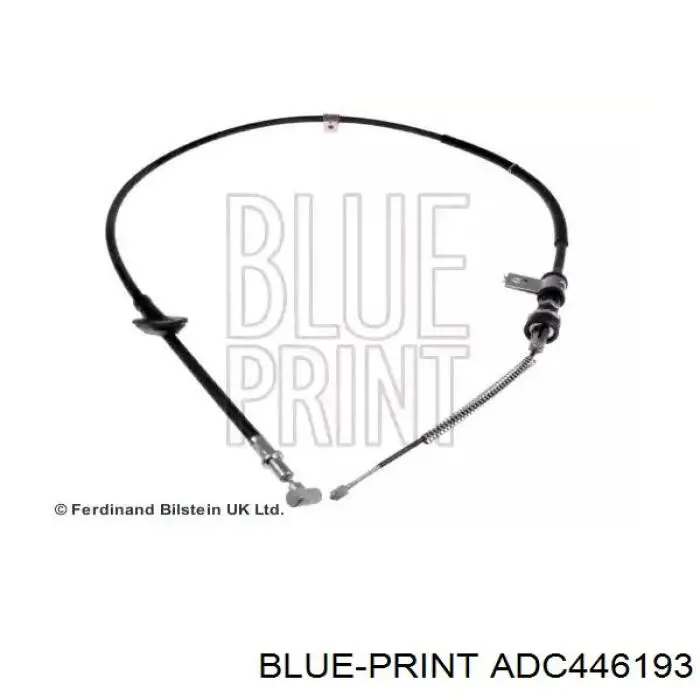 Трос стояночного тормоза задний правый Blue Print ADC446193 цена, от 29.14 USD