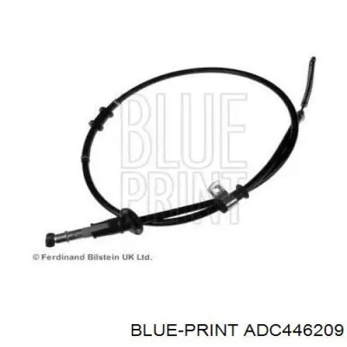 ADC446209 Blue Print трос ручного тормоза задний правый