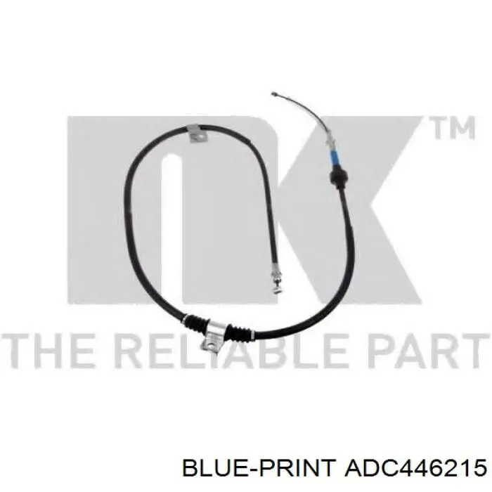 Трос стояночного тормоза задний правый Blue Print ADC446215 цена, от 27.58 USD