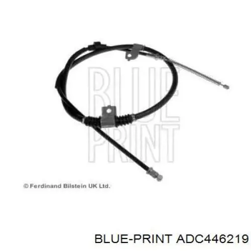 ADC446219 Blue Print трос ручного тормоза задний правый