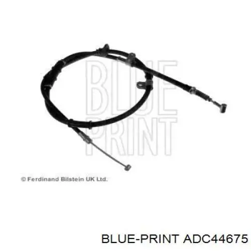 Задний правый трос ручника ADC44675 Blue Print