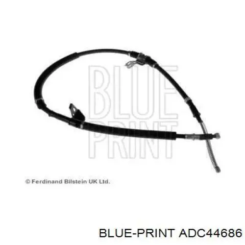 Задний правый трос ручника ADC44686 Blue Print