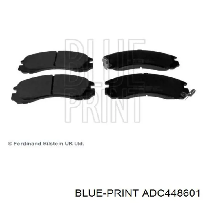 ADC448601 Blue Print комплект пружинок крепления дисковых колодок передних