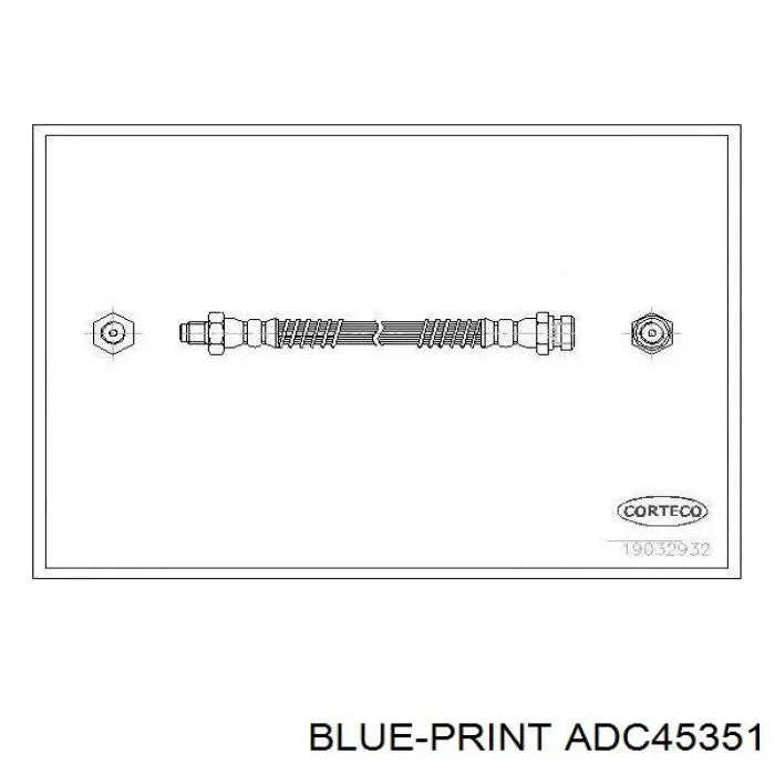 Купить SL6220 ABS Задний тормозной шланг
