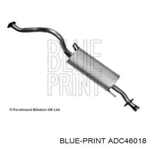 Центральная часть глушителя ADC46018 Blue Print