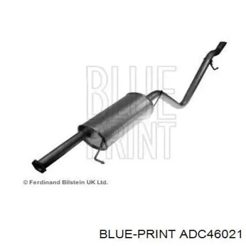 Глушитель, задняя часть ADC46021 Blue Print