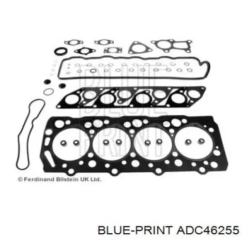 ADC46255 Blue Print Комплект прокладок двигателя верхний