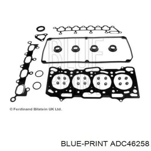 Комплект прокладок двигателя верхний на Mitsubishi Lancer VI 