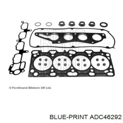 Верхний комплект прокладок двигателя ADC46292 Blue Print