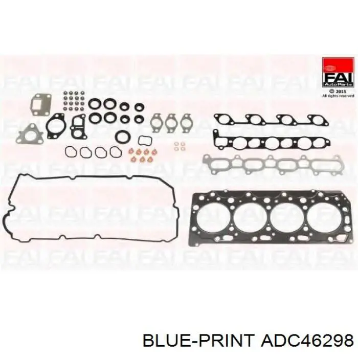 Верхний комплект прокладок двигателя Blue Print ADC46298 цена, от 181.23 USD