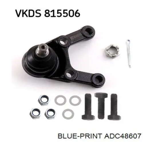 Купить 40727 GKN-Spidan Нижняя шаровая опора