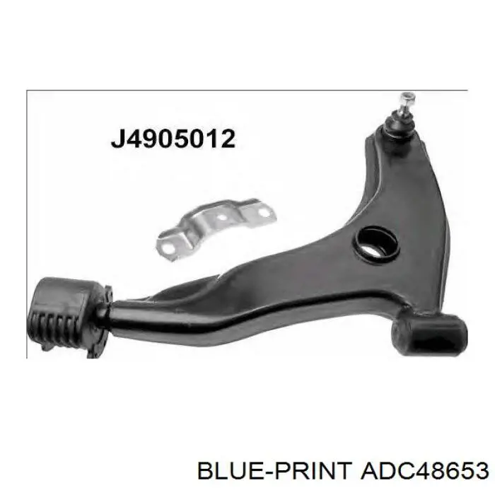 Рычаг передней подвески левый ADC48653 Blue Print