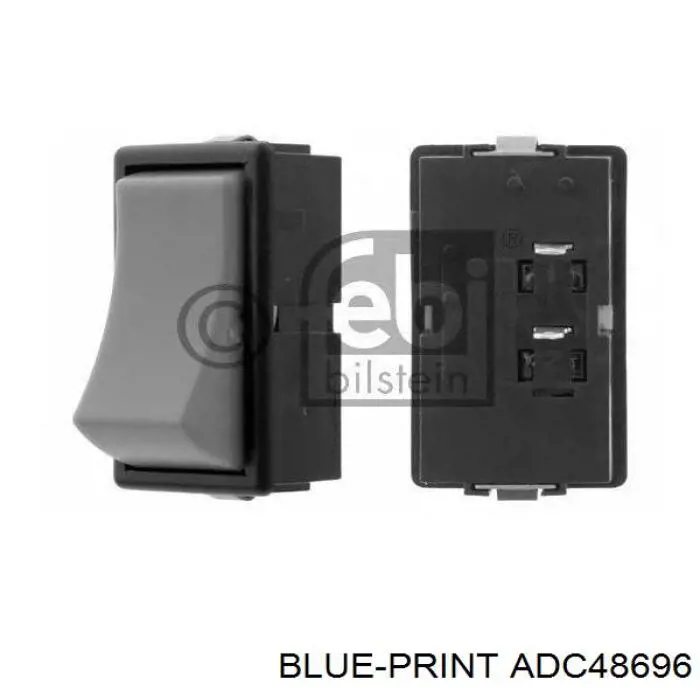 ADC48696 Blue Print Рычаг передней подвески верхний левый
