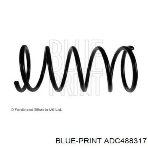 Передняя пружина ADC488317 Blue Print