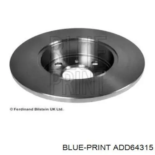 Freno de disco delantero ADD64315 Blue Print