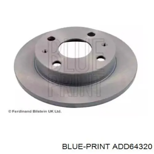ADD64320 Blue Print диск тормозной передний
