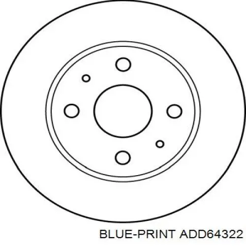 Купить 986479352 Bosch Ротор тормозной
