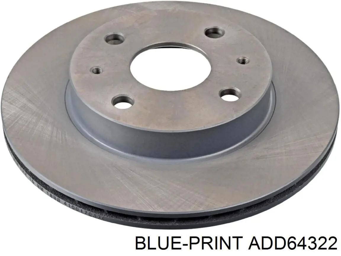 ADD64322 Blue Print диск тормозной передний