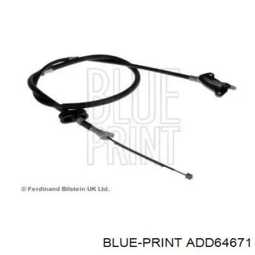ADD64671 Blue Print Трос ручного тормоза