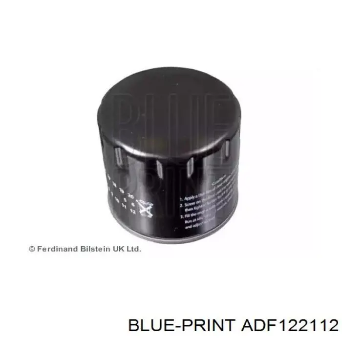 Масляный фильтр ADF122112 Blue Print