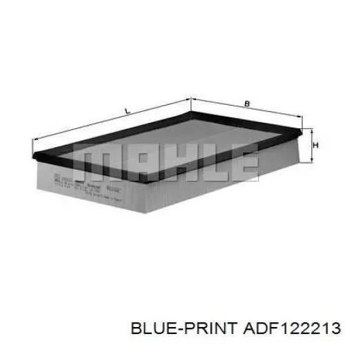 Купить ADF122213 Blue Print Автомобильный фильтр воздуха