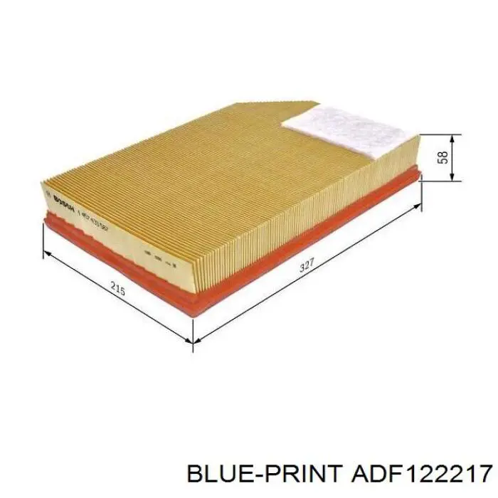 Фильтр воздушный Blue Print ADF122217