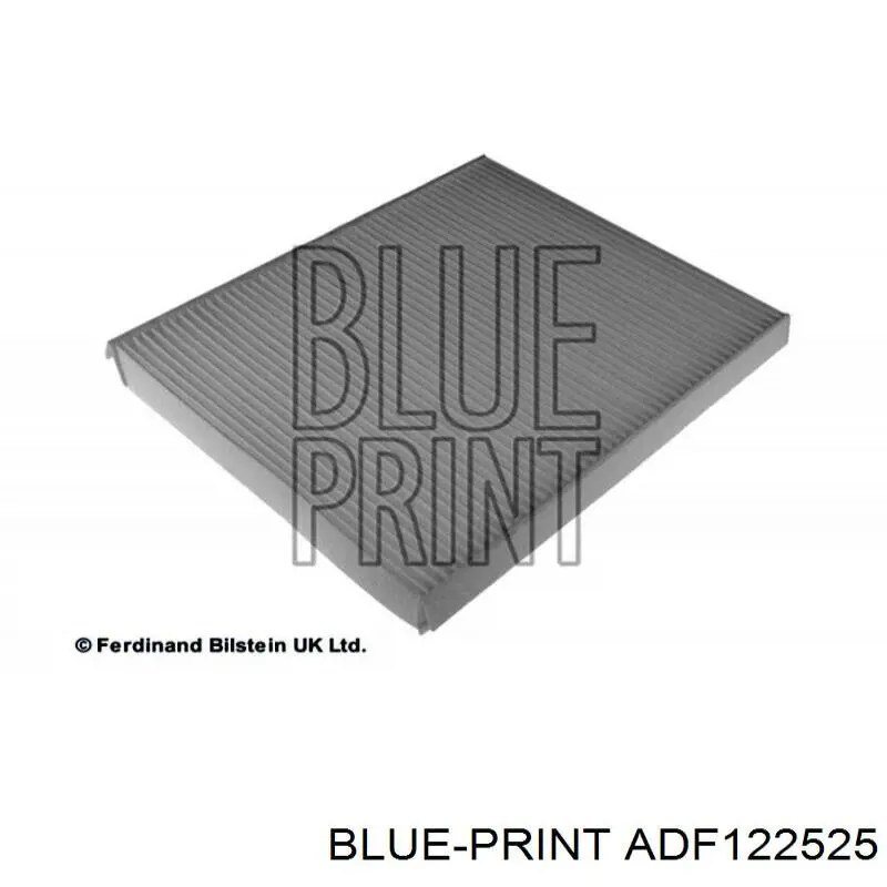Купить ADF122525 Blue Print Фильтр салона угольный