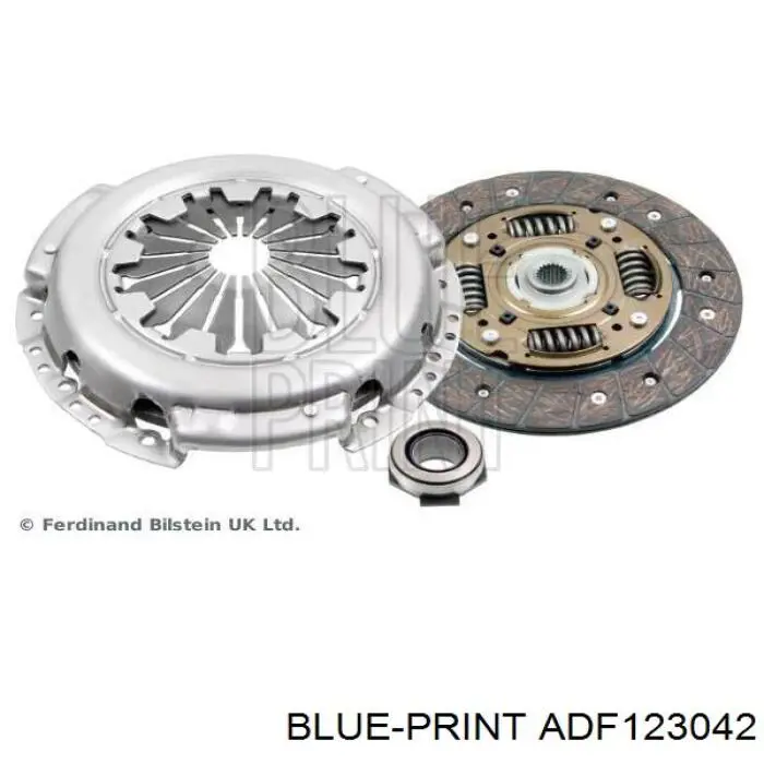 Купить ADF123042 Blue Print Комплект сцепления (диск, корзина, подшипник)