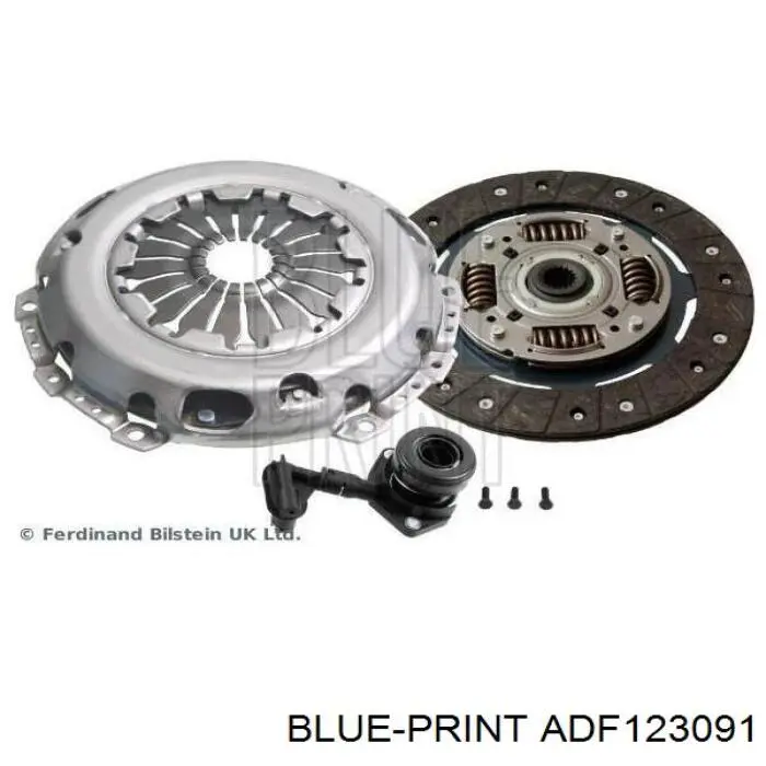 Комплект сцепления (3 части) Blue Print ADF123091 цена, от 116.61 USD