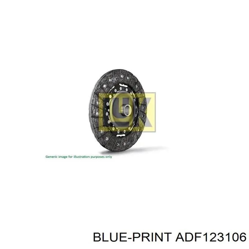 Диск сцепления ADF123106 Blue Print