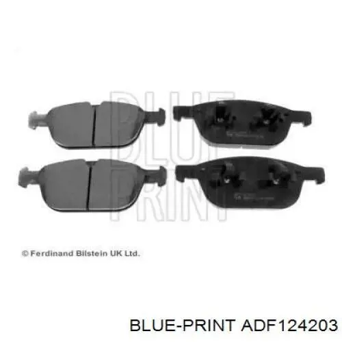 Передние тормозные колодки ADF124203 Blue Print