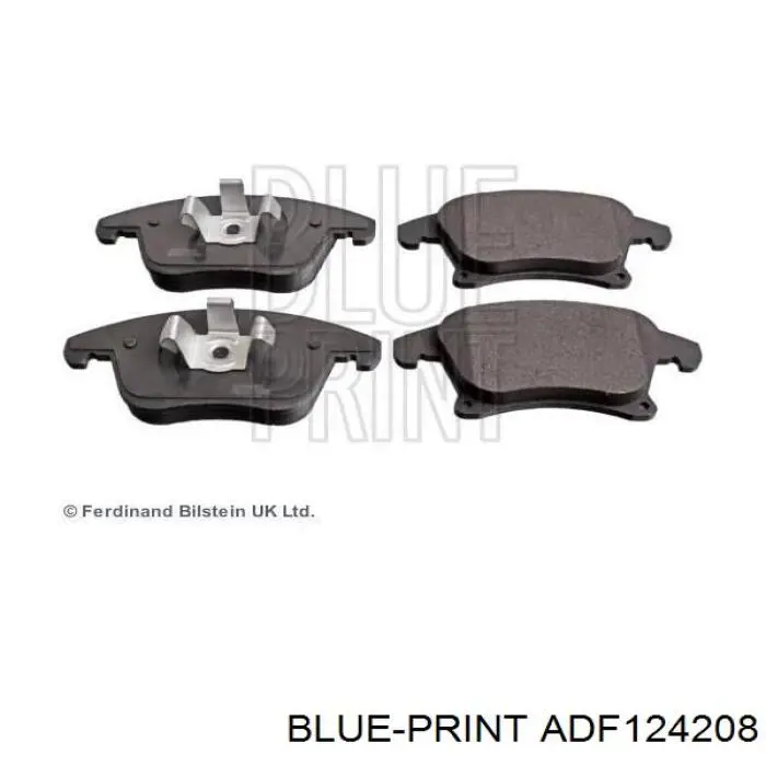 Pastillas de freno delanteras ADF124208 Blue Print