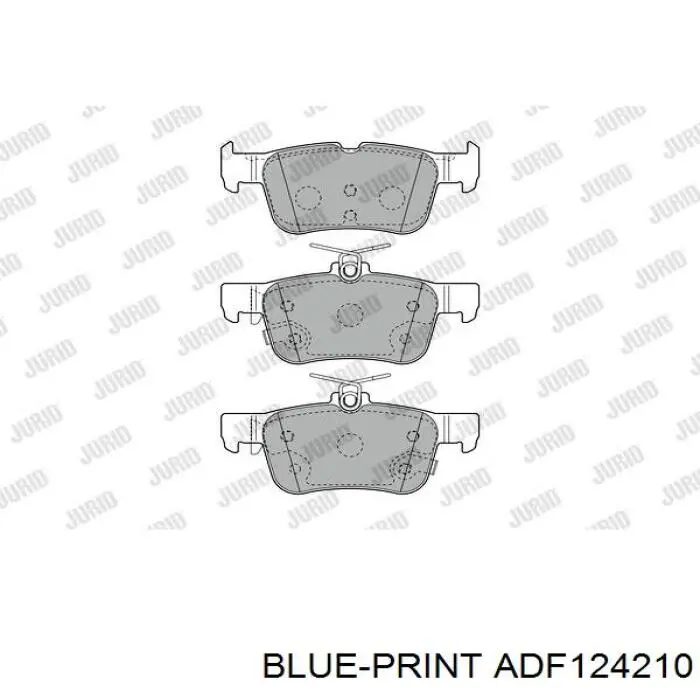 Pastillas de freno traseras ADF124210 Blue Print
